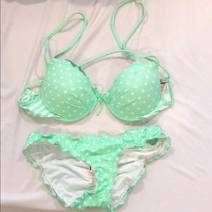 Cute Barely Worn Victoria’s Secret Swim Set 32D/XS